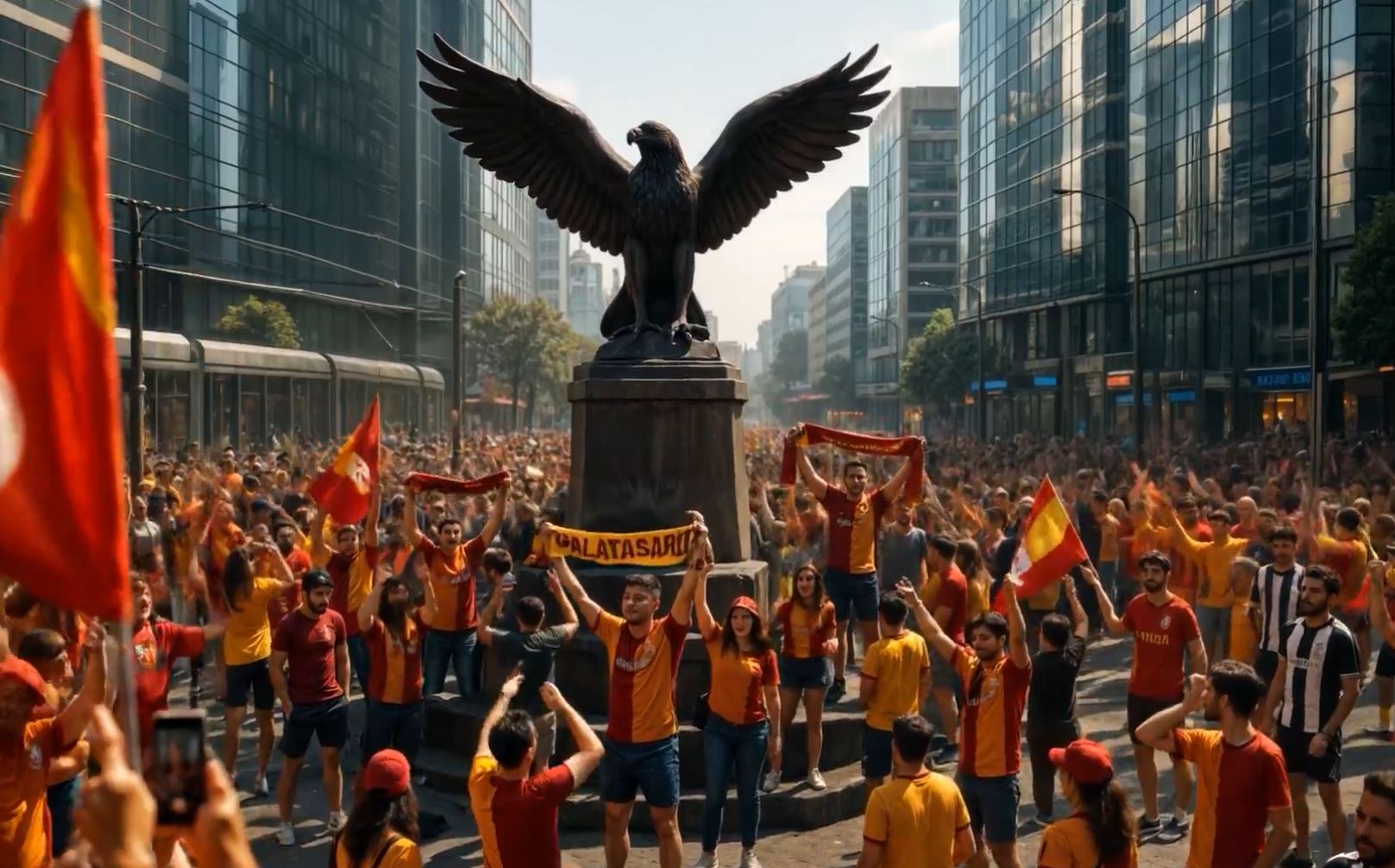 Okan Buruk, 2035'i televizyondan izledi: Galatasaray'dan Ali Koç, Acun Ilıcalı ve Mourinho'lu olay video  - 8. Foto