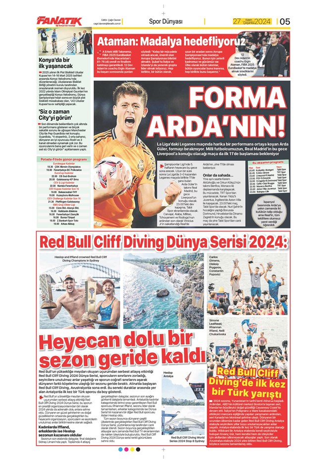 "Merih Demiral Fenerbahçe'ye koşuyor" | Sporun manşetleri  - 9. Foto