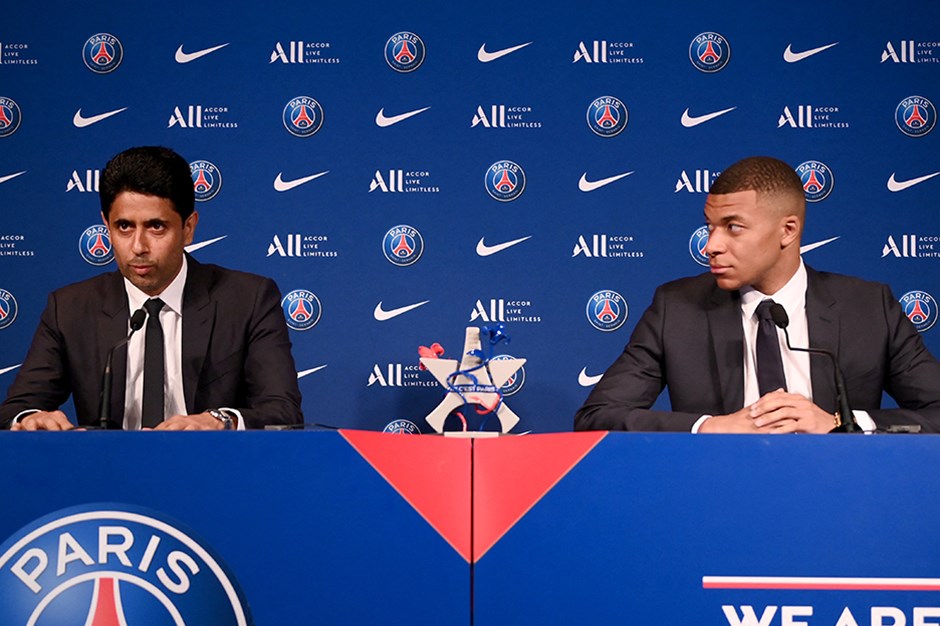 PSG Başkanı Nasser Al Khelaifi'den Mbappe'ye rest