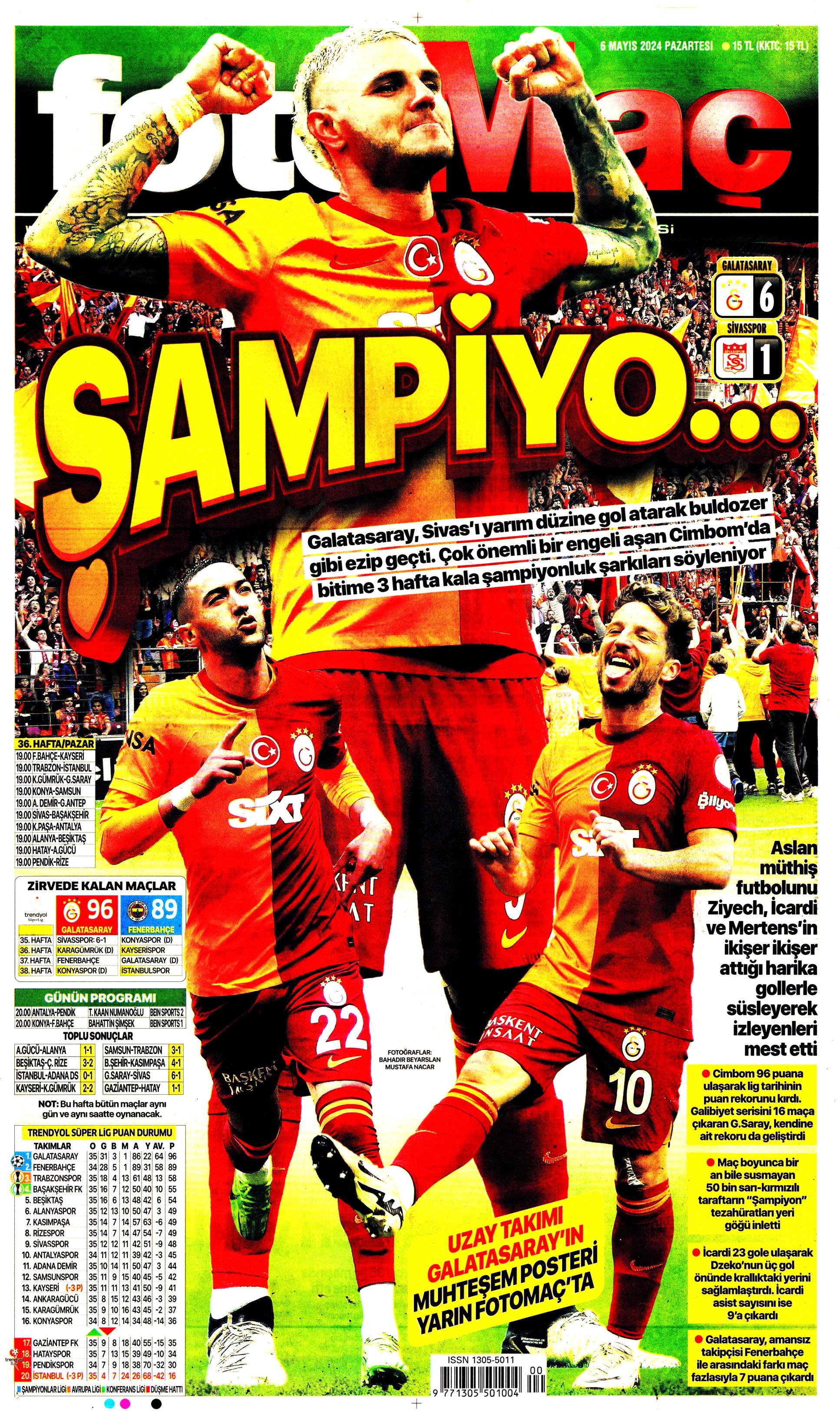 "İlk tercih Rafa Silva" | Sporun Manşetleri  - 10. Foto