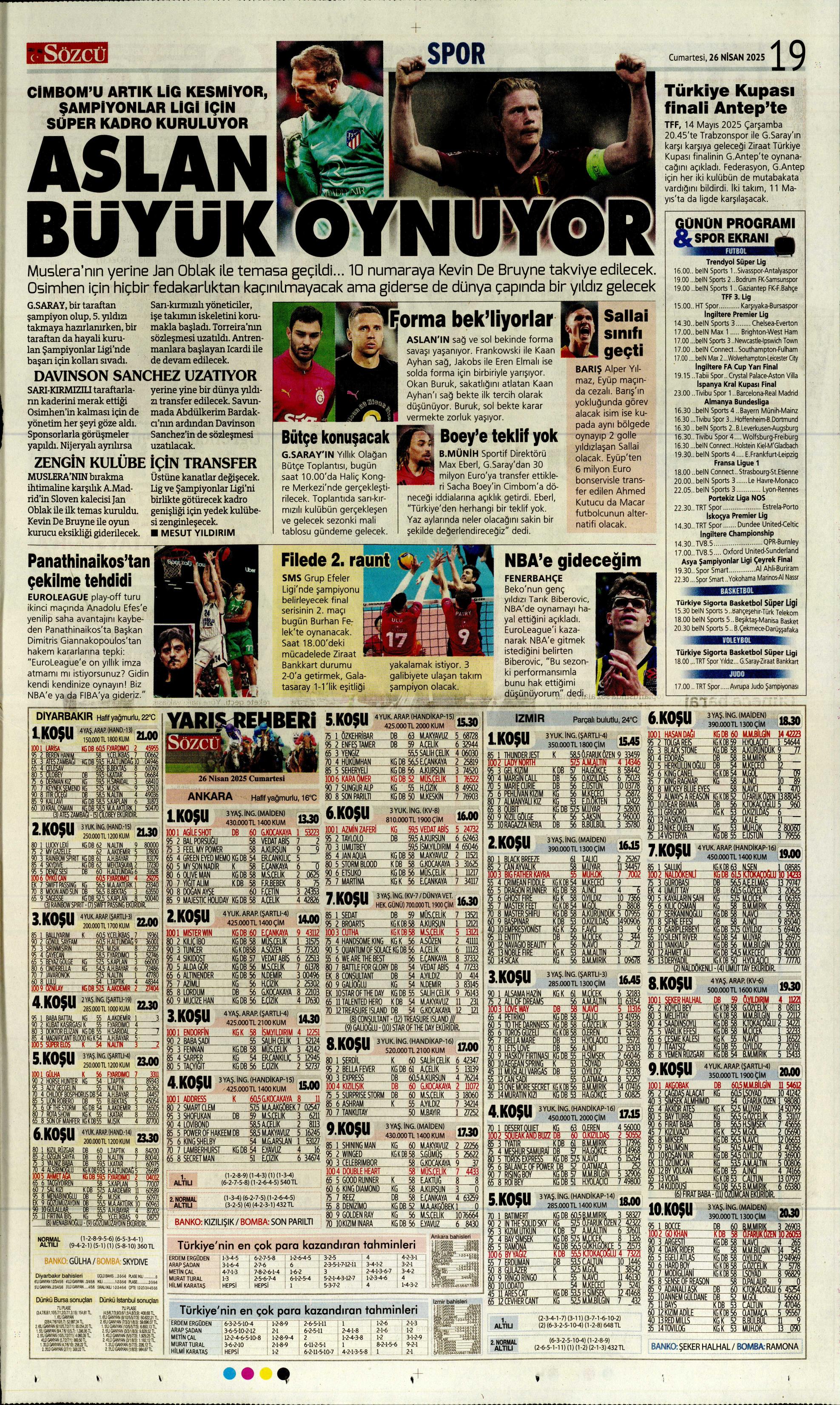 "Vlahovic'le ilk temas" | Sporun manşetleri  - 37. Foto