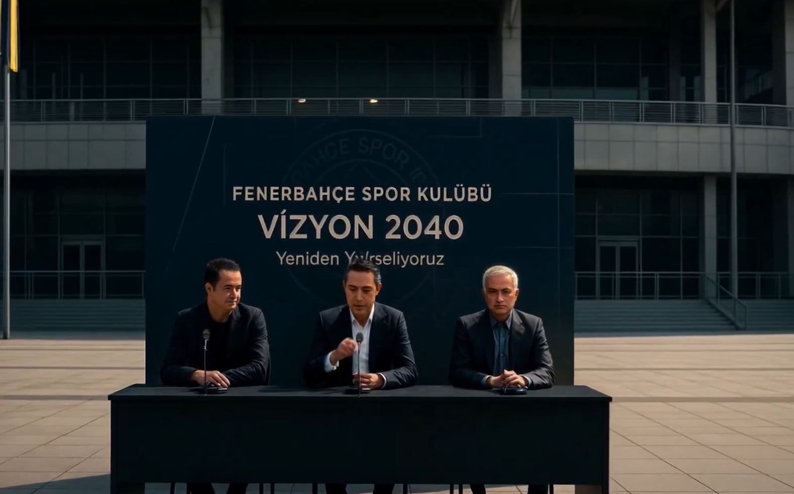 Okan Buruk, 2035'i televizyondan izledi: Galatasaray'dan Ali Koç, Acun Ilıcalı ve Mourinho'lu olay video  - 5. Foto