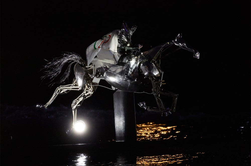 2024 Paris Olimpiyatları: Açılış töreninden kareler  - 27. Foto