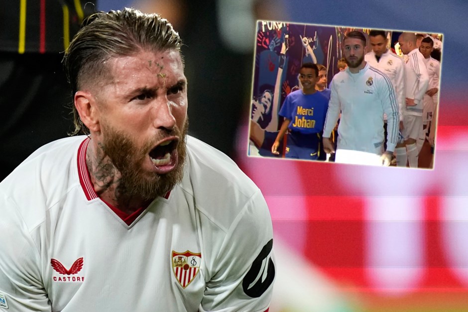 Sergio Ramos'u 7 yıl önce elinden tuttuğu Lamine Yamal yaktı: O görüntü viral oldu