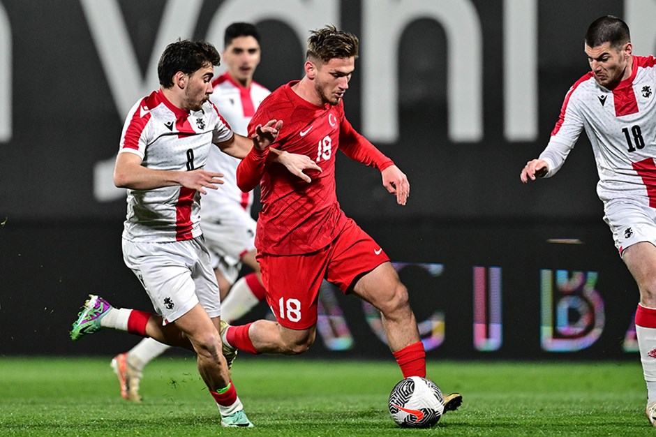 Ümit Milli Takım, Gürcistan'ı 2 golle geçti