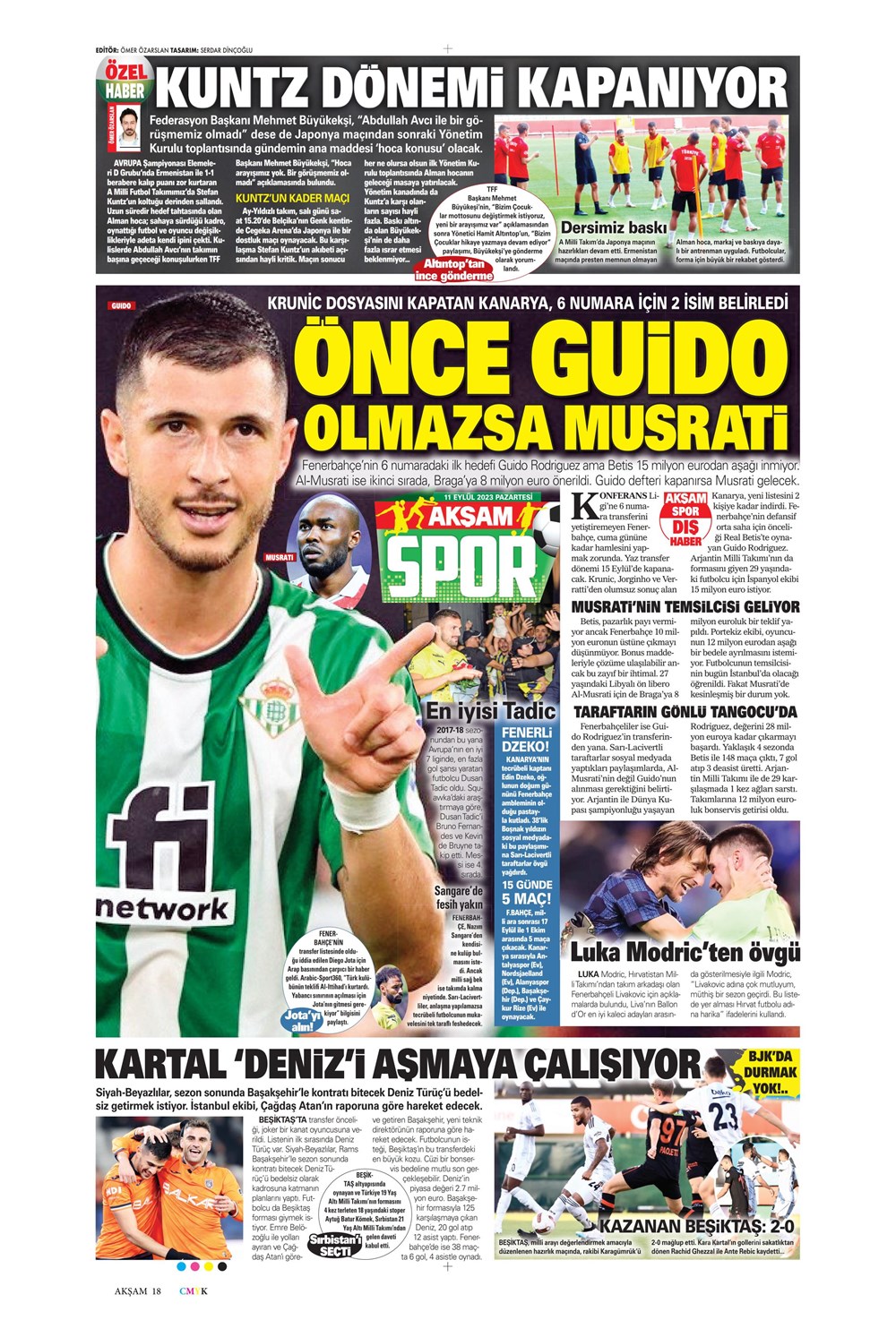 "Sacha Boey, İtalya yolcusu" | Sporun manşetleri (11 Eylül 2023)  - 1. Foto