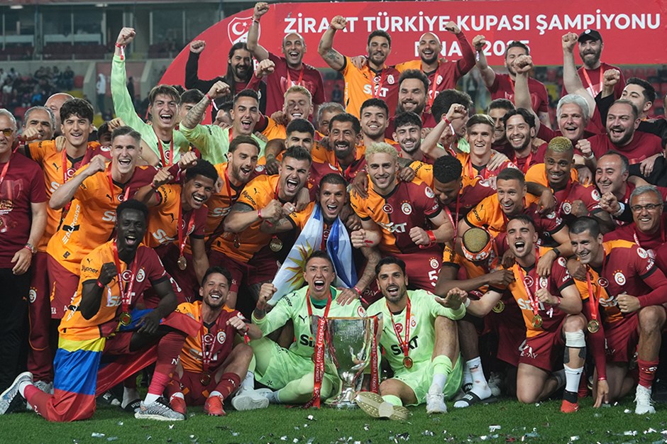 Türkiye Kupası'nda şampiyon Galatasaray