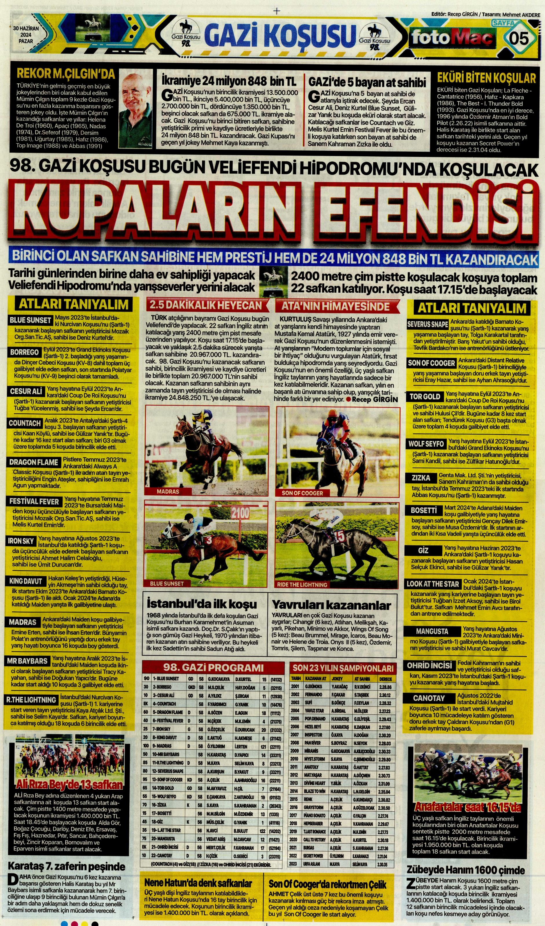 "Galatasaray'dan Goretzka seferi" | Sporun Manşetleri (30 Haziran 2024)  - 17. Foto