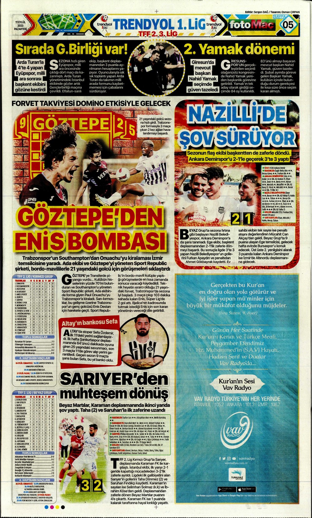 "Sacha Boey, İtalya yolcusu" | Sporun manşetleri (11 Eylül 2023)  - 13. Foto