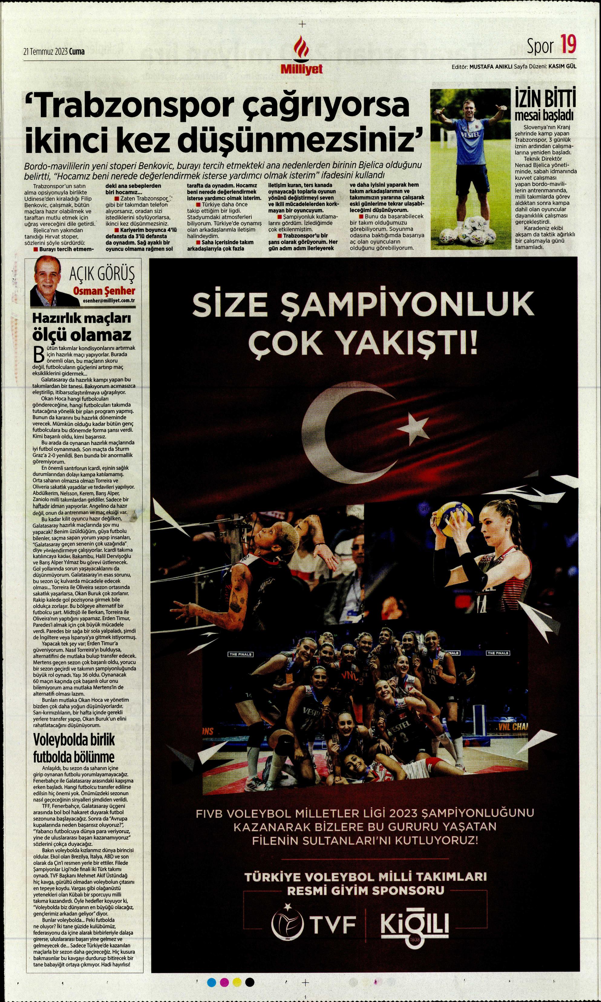 "Zaha için rekor teklif" | Sporun Manşetleri  - 18. Foto