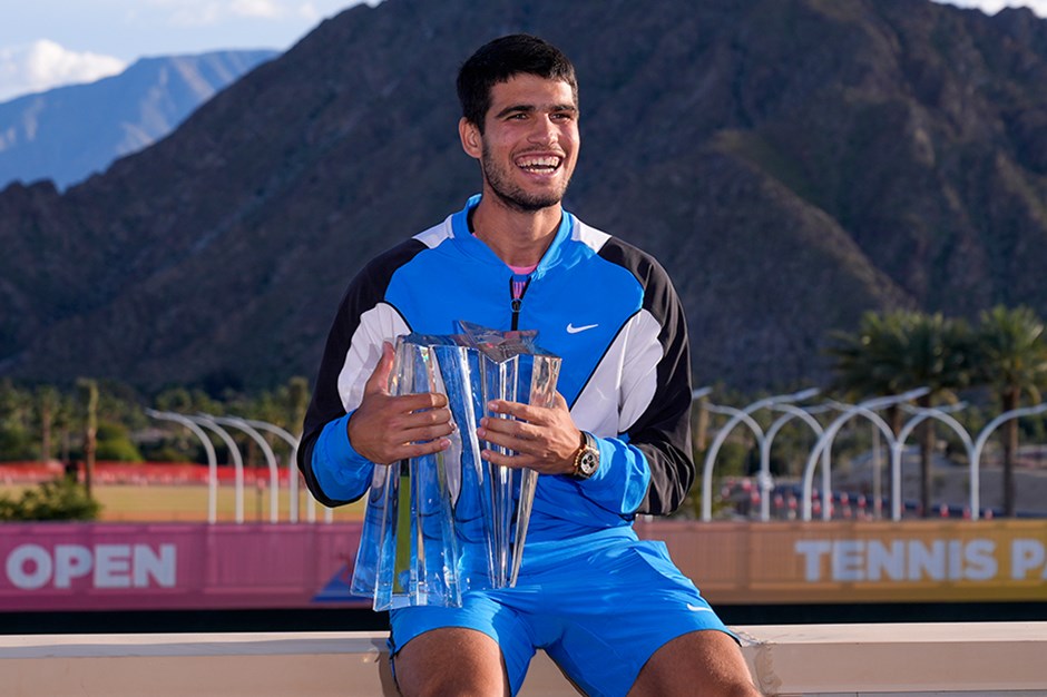 Indian Wells Masters'ta zafer Carlos Alcaraz'ın