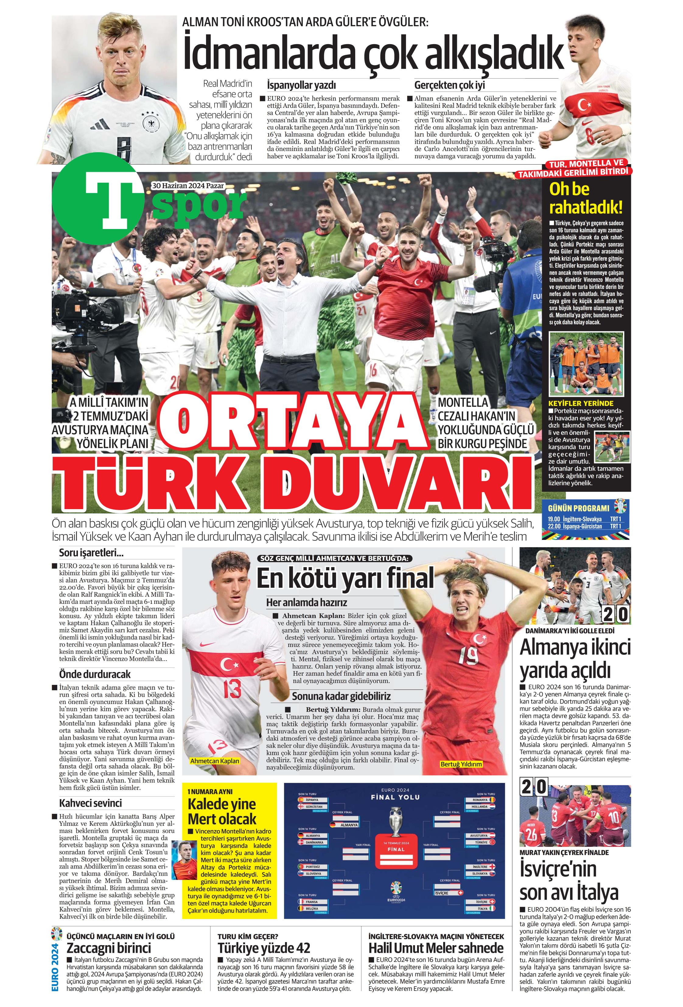 "Galatasaray'dan Goretzka seferi" | Sporun Manşetleri (30 Haziran 2024)  - 42. Foto