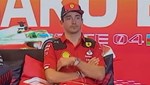 İZLE | Ferrari Pilotu Charles Leclerc'e soru gelmedi; Monakolu pilotun tepkileri gündem oldu