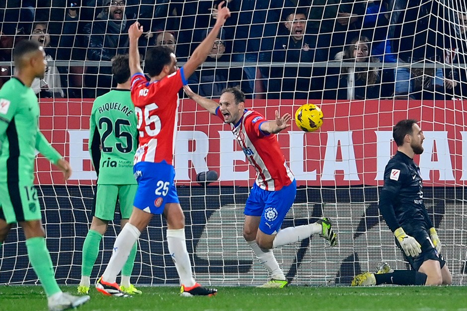 7 gollü çılgın maçta Girona, Atletico Madrid'i devirdi