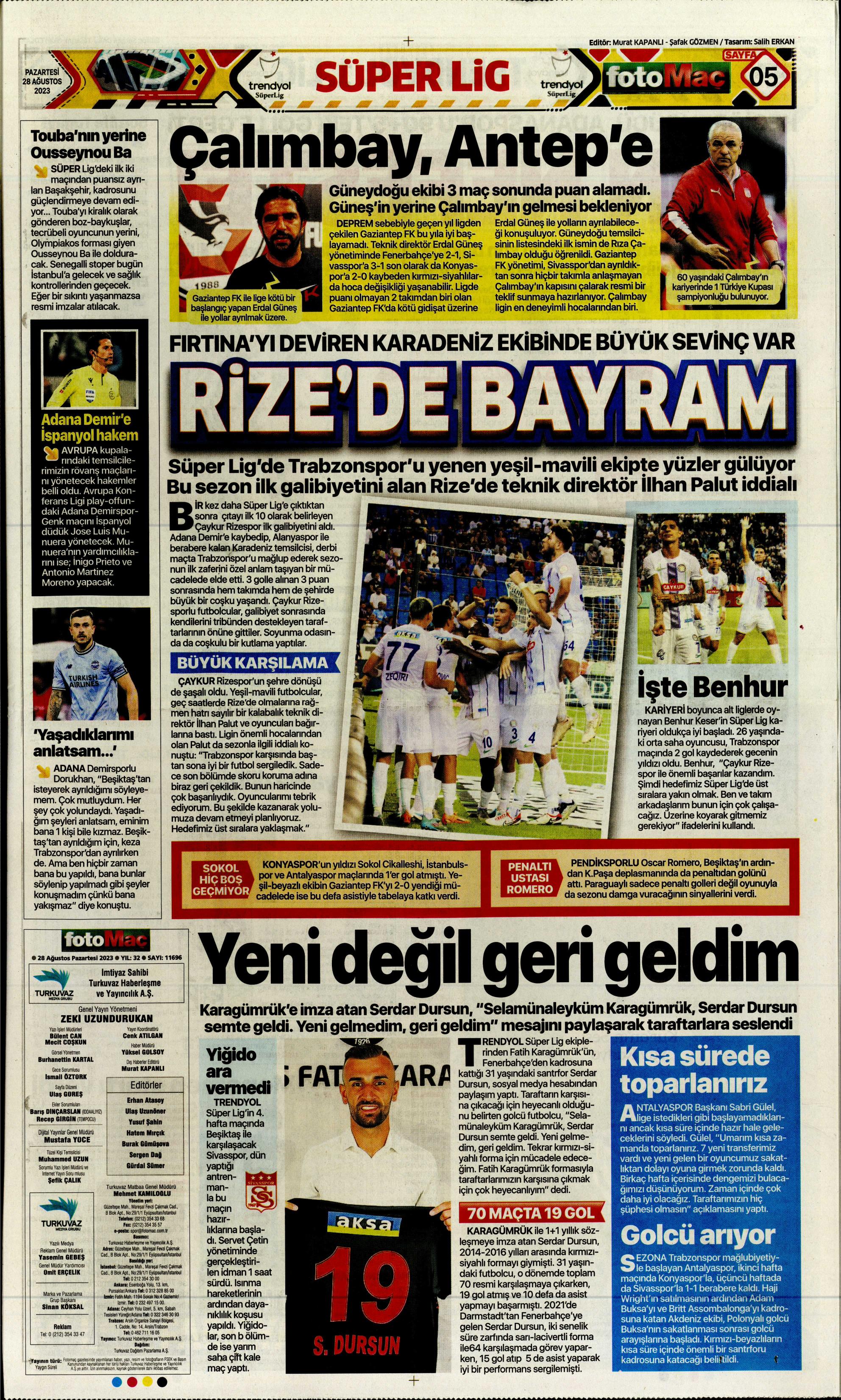 "Ramos'ta sona doğru" | Sporun Manşetleri  - 15. Foto