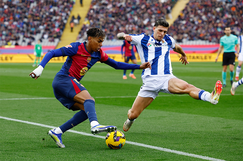 Maçta ilginç detay: Barcelona-Real Sociedad karşılaşmasına damga vuran istatistik  - 4. Foto