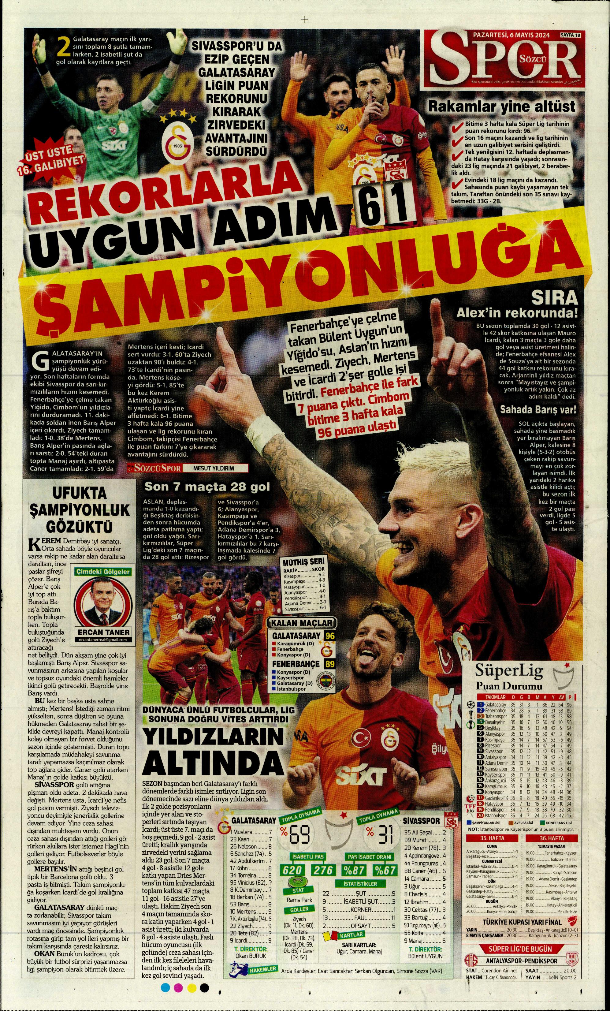 "İlk tercih Rafa Silva" | Sporun Manşetleri  - 31. Foto