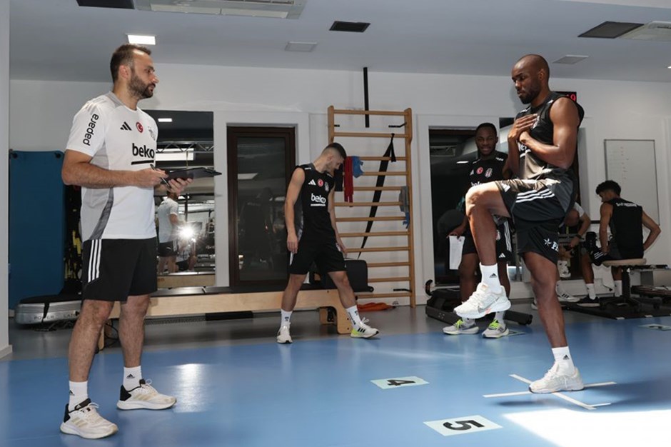 Beşiktaş'ta yeni sezon öncesi atletik performans testleri sürüyor