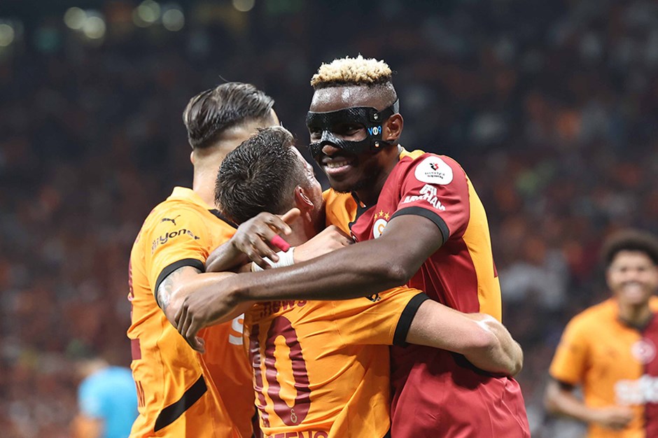 Galatasaray son 2 maçta 10 gol attı