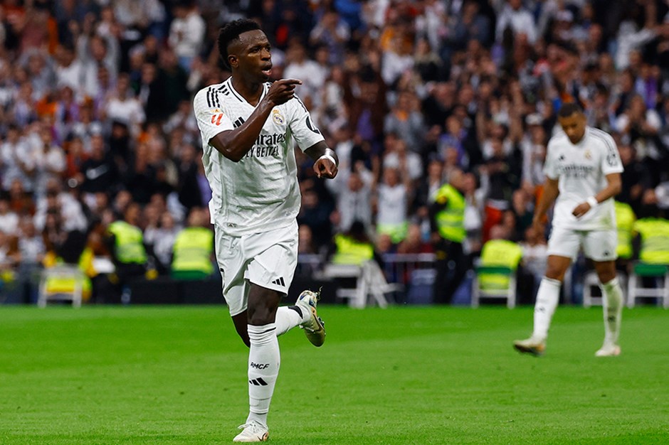 Vinicius coştu, Real Madrid farka koştu