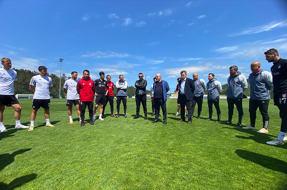 Beşiktaş'ta kritik maç öncesi Ümraniye'ye yönetim çıkarması