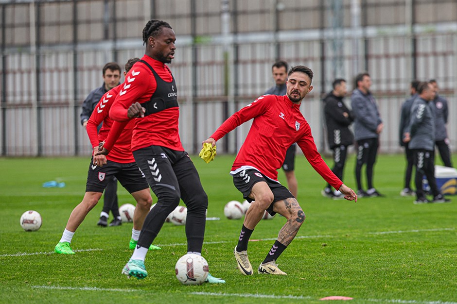 Samsunspor, Trabzonspor maçının hazırlıklarına başladı 