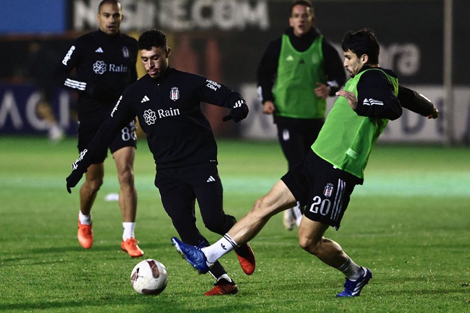 Derbiye hazırlanan Beşiktaş'ta 4 futbolcu antrenmana katılmadı