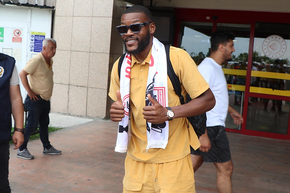 Samsunspor Olivier Ntcham'a kavuştu