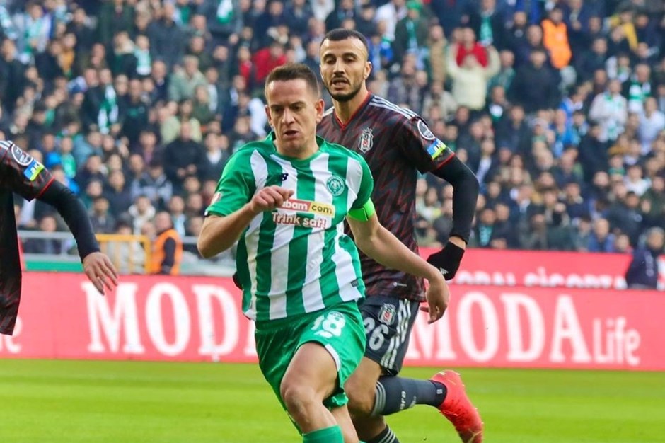 Beşiktaş Konyaspor'un yıldızı Amir Hadziahmetovic bitiriyor