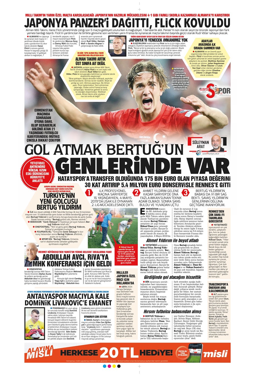 "Sacha Boey, İtalya yolcusu" | Sporun manşetleri (11 Eylül 2023)  - 18. Foto