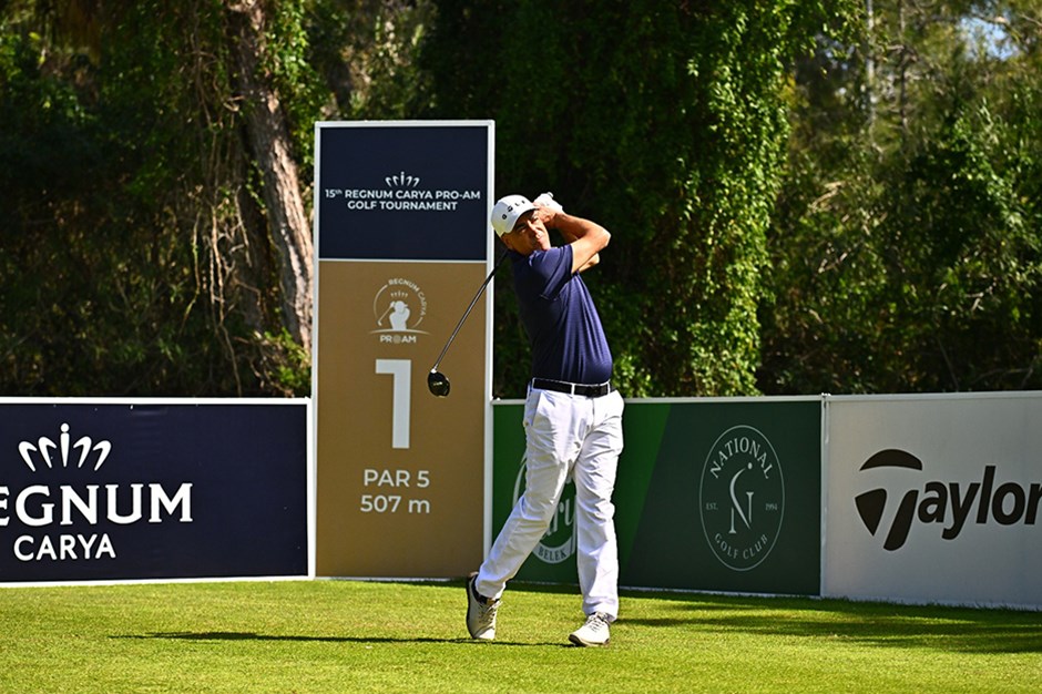 "15. Regnum Carya Pro-Am Golf Turnuvası" Antalya'da başladı