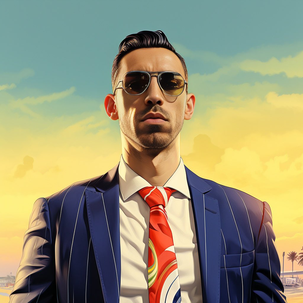 Fenerbahçe'den GTA temalı paylaşım: İrfan Can, Fred, Szymanski, Dzeko  - 3. Foto