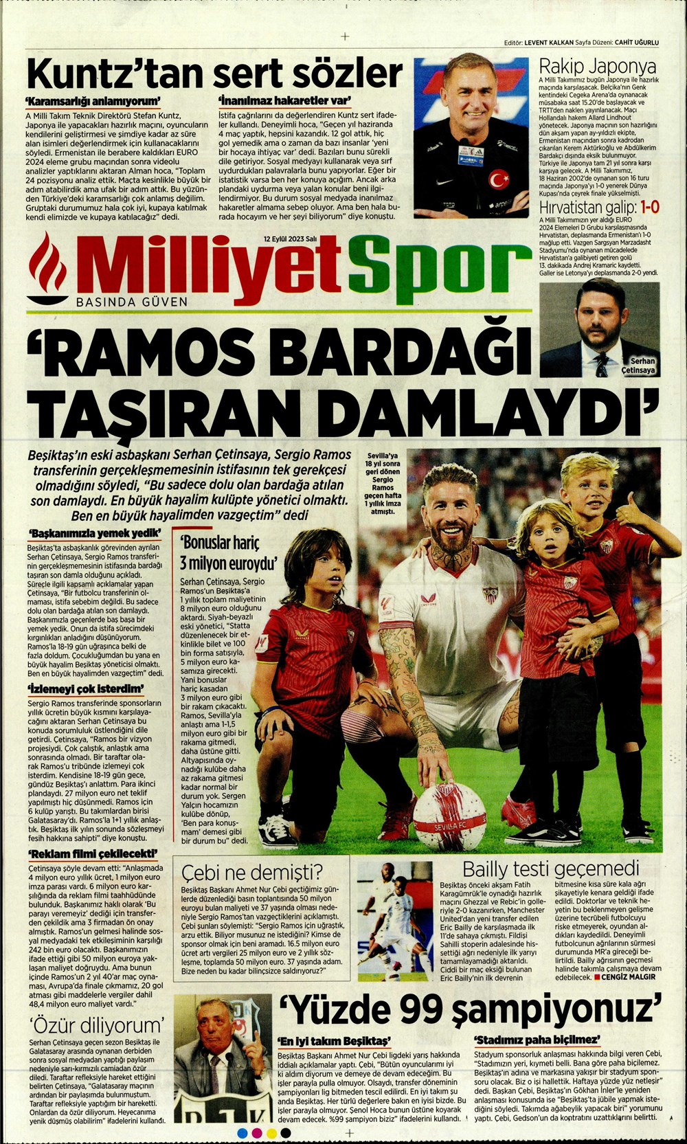 "Kartal'da Lingard sürprizi" | Sporun manşetleri (12 Eylül 2023)  - 23. Foto