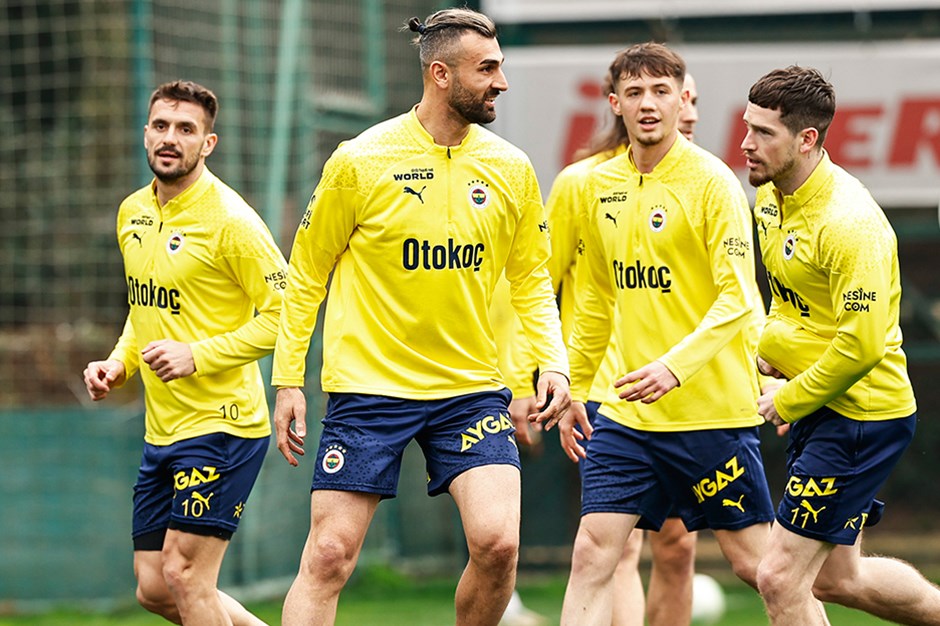 Fenerbahçe'de Union S.G. maçı hazırlıklarının İstanbul etabı tamamlandı