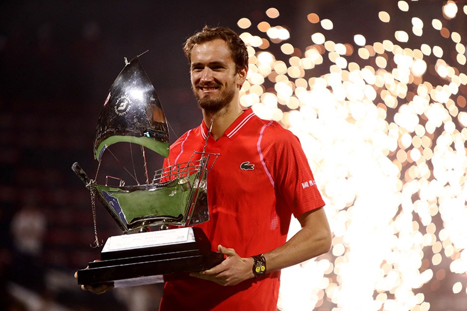 Dubai Tenis Şampiyonası'nda şampiyon Daniil Medvedev