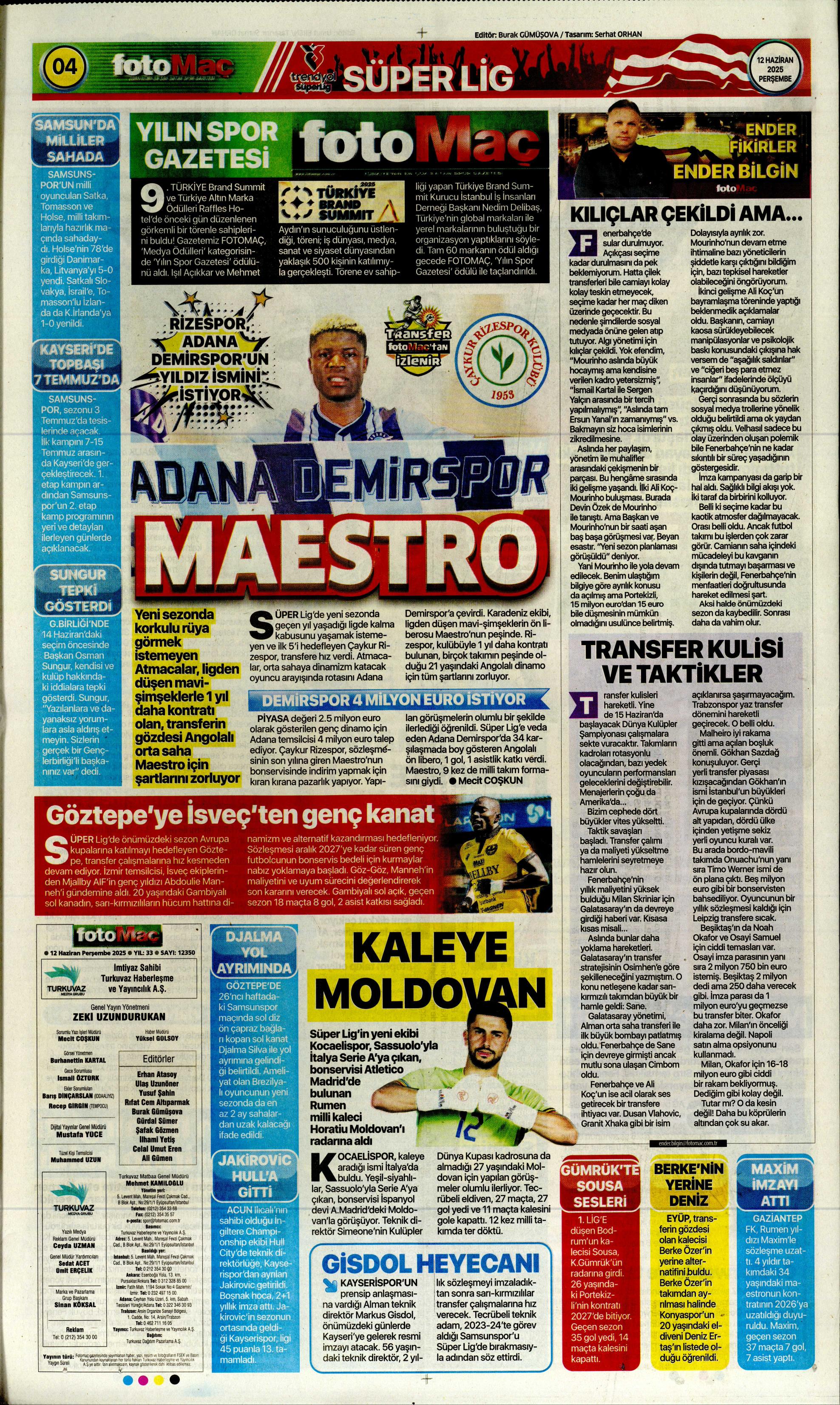 "Osimhen'in yerine En-Nesyri" | Sporun manşetleri (12 Haziran 2025)  - 14. Foto