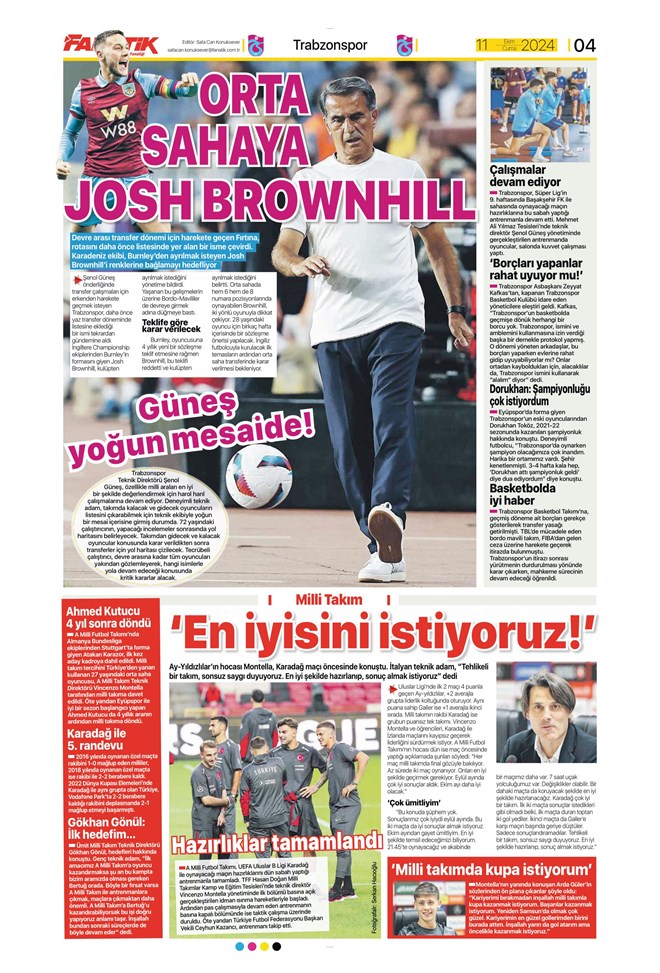 "Mourinho, Alex'i istiyor" | Sporun manşetleri  - 7. Foto