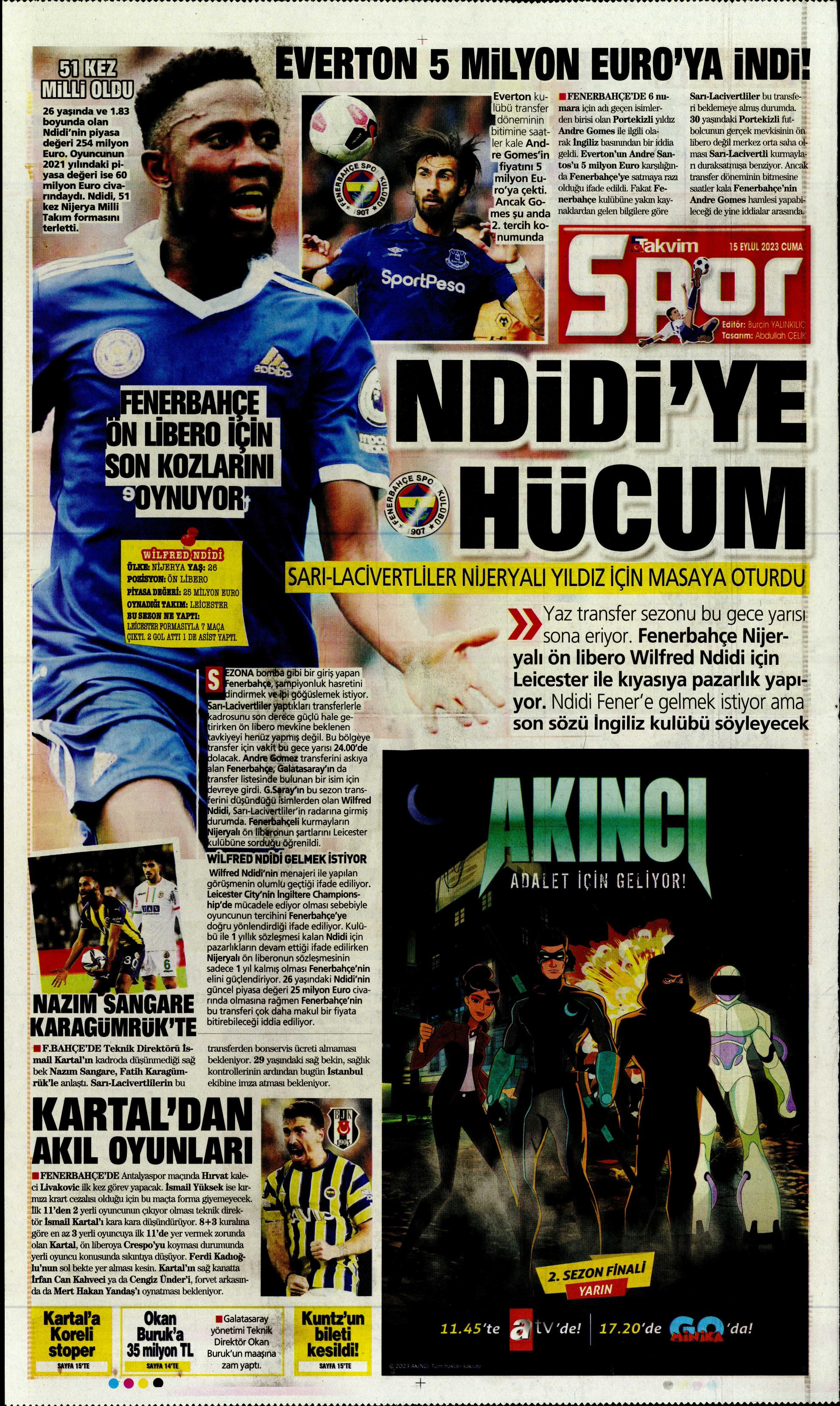 "Kartal'da Xeka seferberliği" | Sporun Manşetleri  - 35. Foto