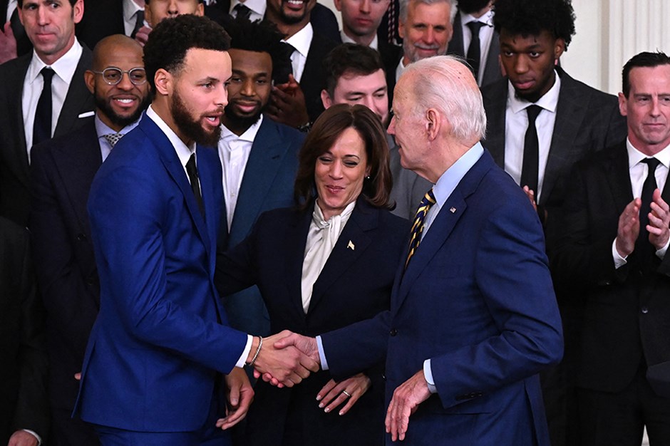 NBA | ABD Başkanı Joe Biden'dan Golden State Warriors'ın yıldızı Stephen Curry'e görev