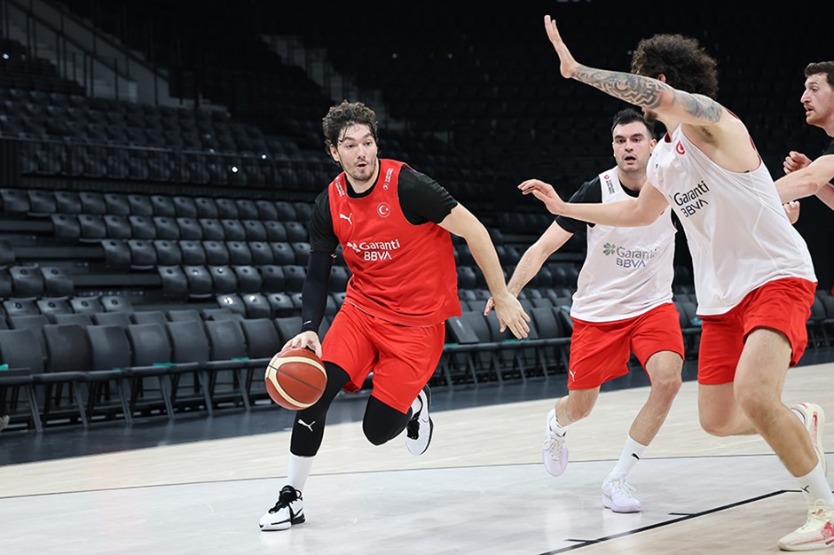 Milli Basketbol Takımı, Macaristan maçının taktiğini çalıştı