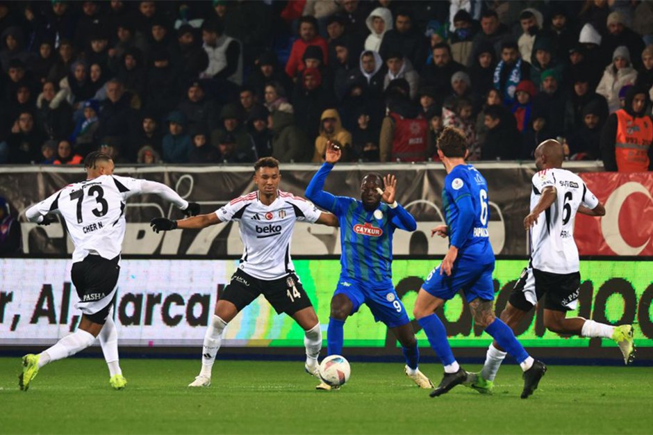 Beşiktaşlı futbolculardan Rizespor maçı yorumu: "Bu durum normal değil"