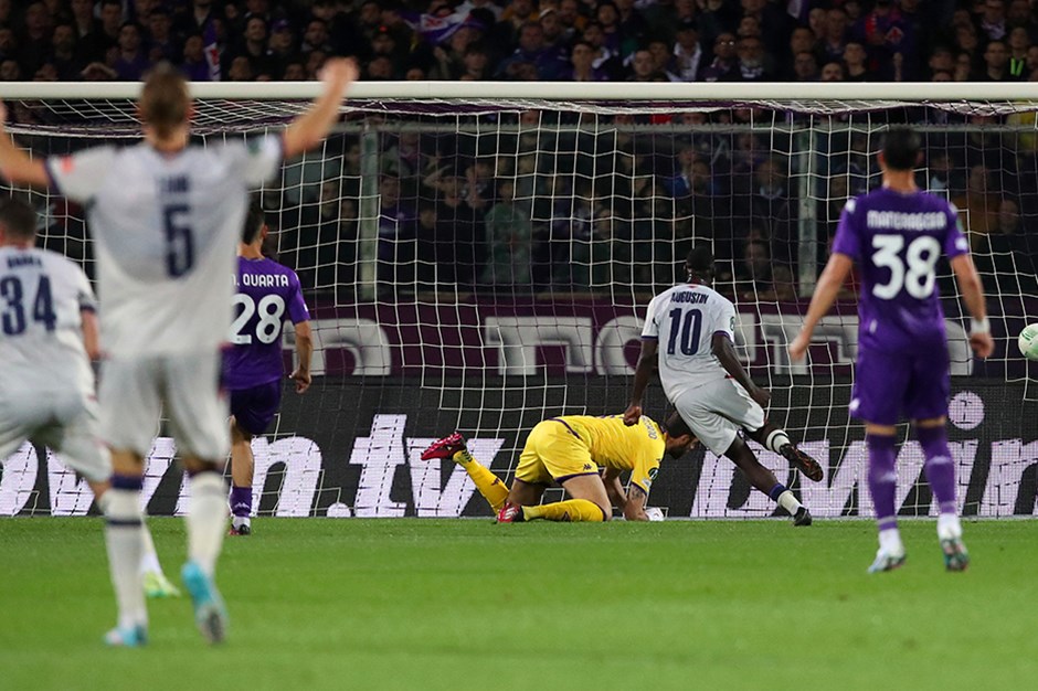 Fiorentina, Konferans Ligi'nde 90+2'de yıkıldı