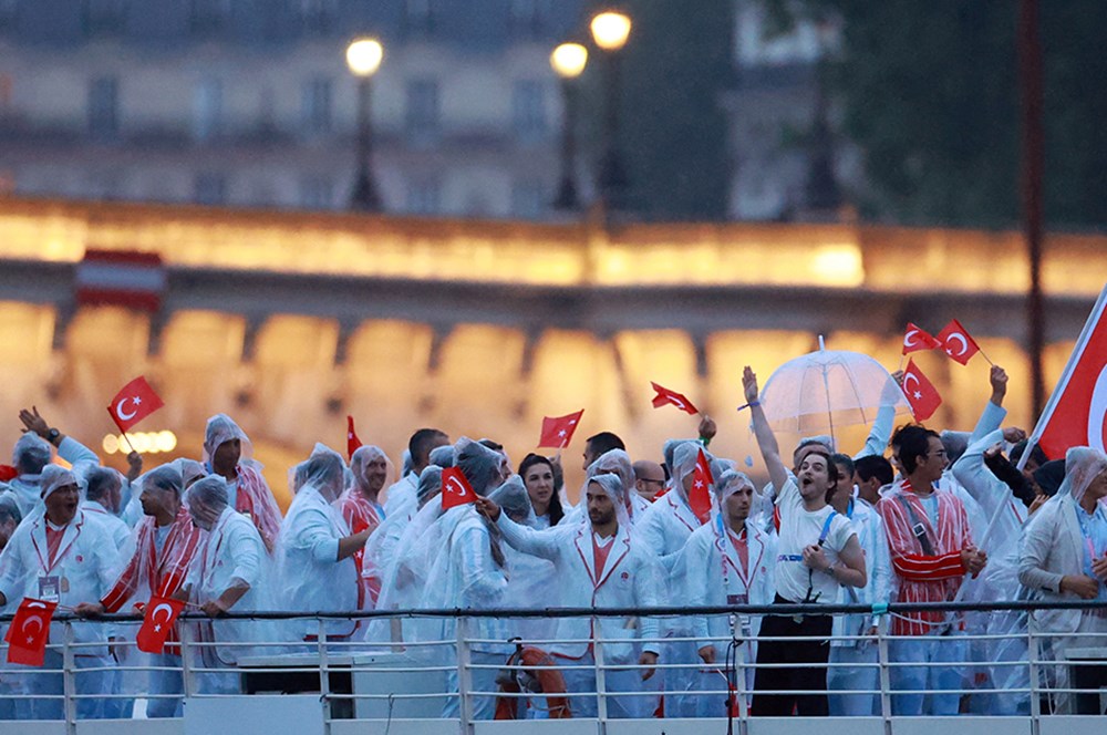 Paris 2024: Açılış töreninde Türkiye - 5. Foto