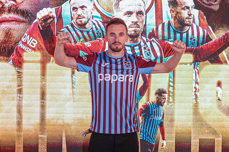 Trabzonspor KAP'a bildirdi: Edin Visca'ya yeni sözleşme