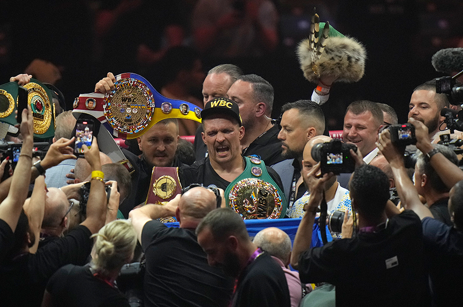 Boksta tarihi gece: Tyson Fury'yi yenen Oleksandr Usyk bir ilki başardı  - 9. Foto