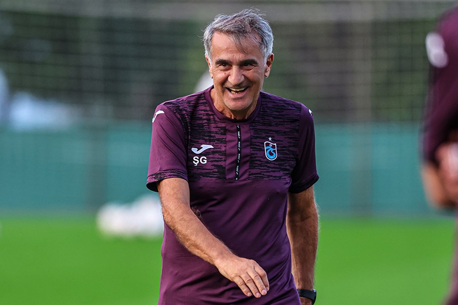 Trabzonspor, Şenol Güneş yönetiminde derbiye hazırlanıyor