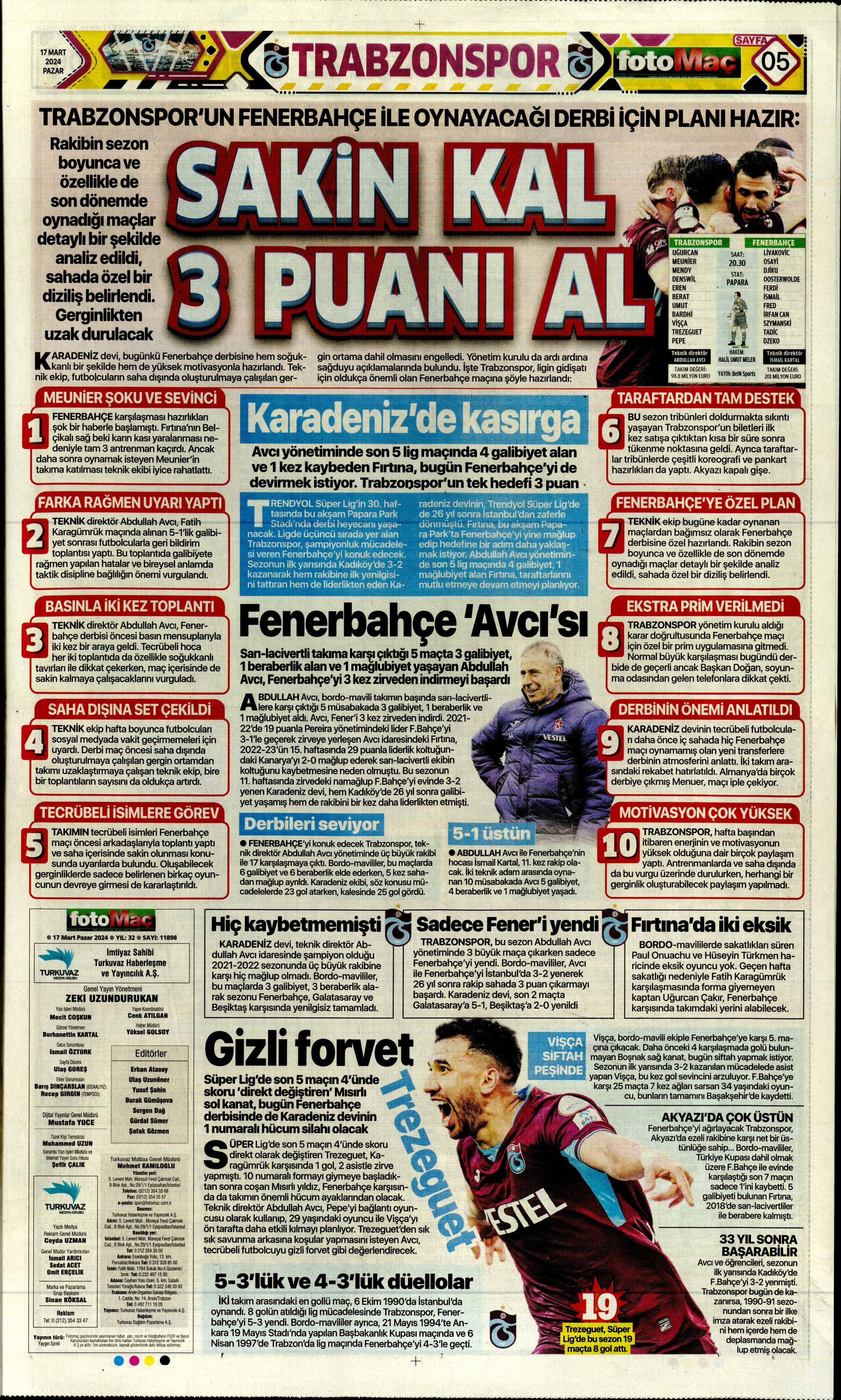 "Dramatik son" | Sporun Manşetleri  - 16. Foto