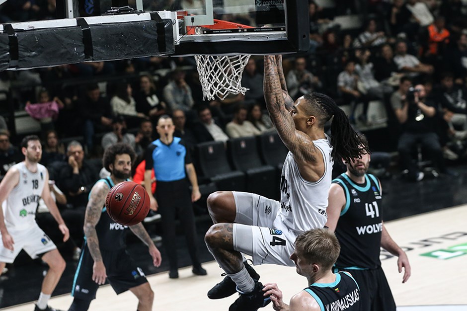 Beşiktaş, BKT EuroCup'ta Wolves'u mağlup etti