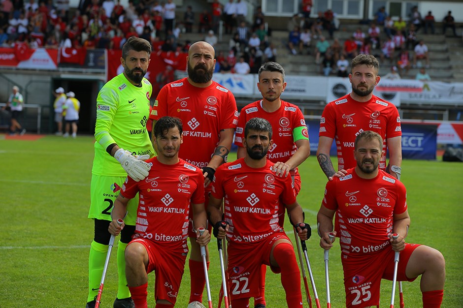 Ampute Milli Futbol Takımı'nın finaldeki rakibi belli oldu