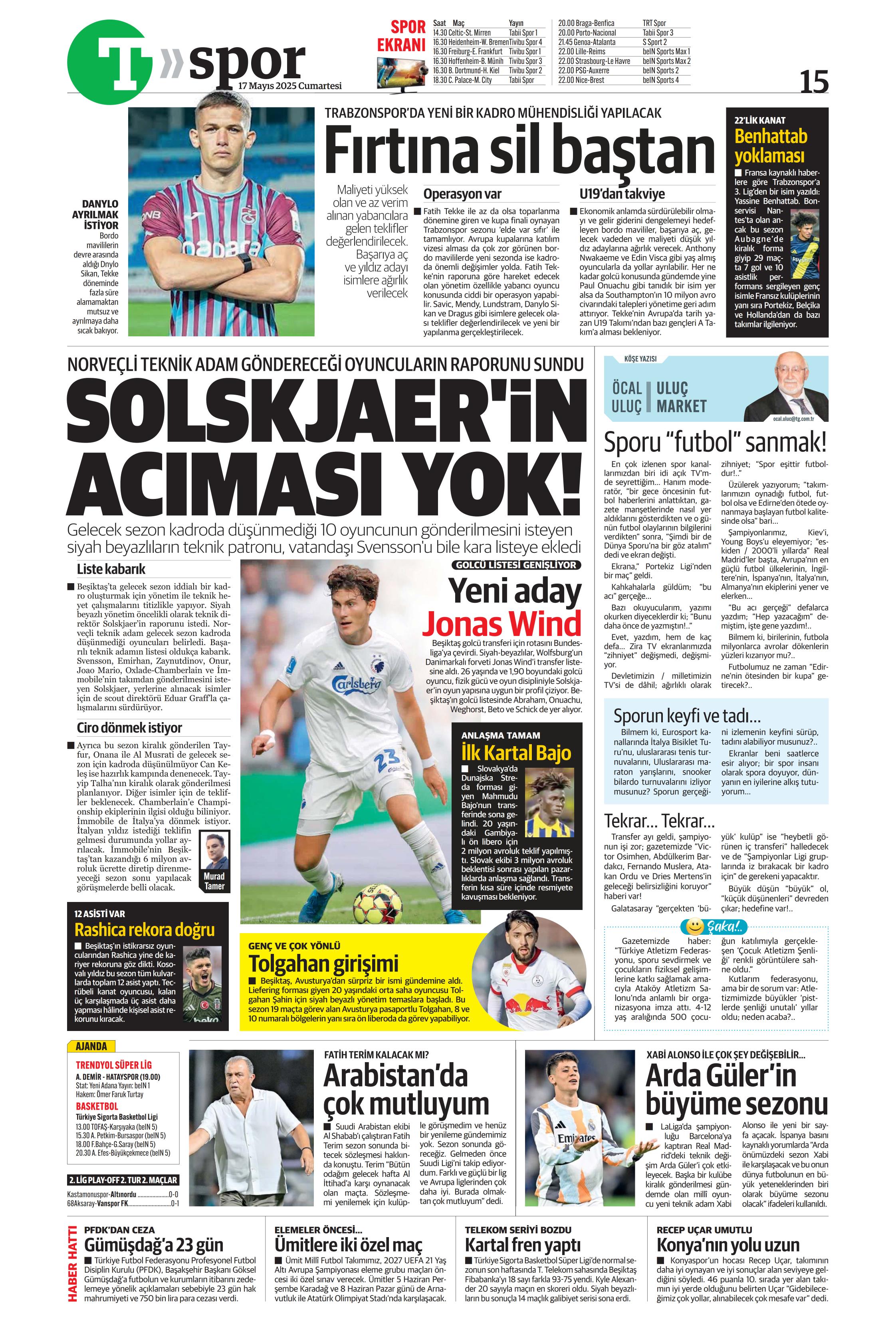 "Osimhen çılgınlığı" | Sporun manşetleri  - 37. Foto